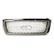3-Piece Kit, Grille Chrome Shell with Beige Insert, Includes (1) Fender, (1) Grille, and (1) Headlight