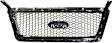 3-Piece Kit, Grille Chrome Shell with Beige Insert, Includes (1) Fender, (1) Grille, and (1) Headlight