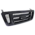 5-Piece Kit, Grille Paintable Shell with Black Insert, Includes (2) Fender, (1) Grille, and (2) Headlight