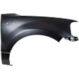 4-Piece Kit Driver and Passenger Side Halogen Headlight, With bulb(s), Extended Cab Pickup, OE Replacement, Includes (2) Fender and (2) Headlight