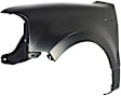 3-Piece Kit, Grille Chrome Shell with Black Insert, Includes (1) Fender, (1) Grille, and (1) Headlight