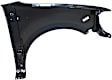3-Piece Kit, Grille Chrome Shell with Black Insert, Includes (1) Fender, (1) Grille, and (1) Headlight