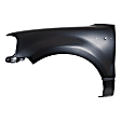 3-Piece Kit, Grille Chrome Shell with Black Insert, Includes (1) Fender, (1) Grille, and (1) Headlight
