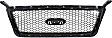 3-Piece Kit, Grille Chrome Shell with Black Insert, Includes (1) Fender, (1) Grille, and (1) Headlight