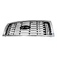 3-Piece Kit, Grille Chrome, For Models With Chrome Package, CAPA Certified, Includes (1) Fender, (1) Grille, and (1) Headlight