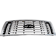 2011 Ford F-150 - 3-Piece Kit Grille, Chrome, For Models With  Package, CAPA Certified  Includes (1) Fender, (1) Grille, and (1) Headlight