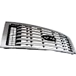 2011 Ford F-150 - 3-Piece Kit Grille, Chrome, For Models With  Package, CAPA Certified  Includes (1) Fender, (1) Grille, and (1) Headlight
