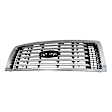 2011 Ford F-150 - 3-Piece Kit Grille, Chrome, For Models With  Package, CAPA Certified  Includes (1) Fender, (1) Grille, and (1) Headlight