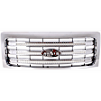 3-Piece Kit, Grille Chrome Shell with Painted Gold Insert, CAPA Certified, Includes (1) Fender, (1) Grille, and (1) Headlight