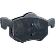 2-Wheel Set Front, Driver or Passenger Side Brake Disc and Pad Kit, Plain Surface, 5 Lugs, Ceramic, Pro-Line Series