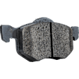2-Wheel Set Front, Driver or Passenger Side Brake Disc and Pad Kit, Plain Surface, 5 Lugs, Ceramic, Pro-Line Series