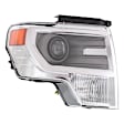 4-Piece Kit, Driver and Passenger Side HID/Xenon Headlight, Without bulb(s), OE Replacement, Includes (2) Fender and (2) Headlight