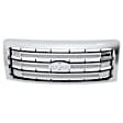 3-Piece Kit, Grille Chrome, For Models With Chrome Package, CAPA Certified, Includes (1) Fender, (1) Grille, and (1) Headlight