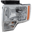4-Piece Kit, Front, Driver and Passenger Side Fender, CAPA Certified, Includes (2) Fender and (2) Headlight