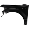 3-Piece Kit, Front, Driver Side Fender, CAPA Certified, Includes (1) Fender, (1) Grille, and (1) Headlight