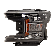4-Piece Kit Driver and Passenger Side Halogen Headlight, With bulb(s), OE Replacement, Includes (2) Fender and (2) Headlight
