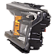2-Piece Kit Driver Side Halogen Headlight, With bulb(s), OE Replacement, Includes (1) Fender and (1) Headlight