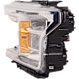 2-Piece Kit Driver Side Halogen Headlight, With bulb(s), OE Replacement, CAPA Certified, Includes (1) Fender and (1) Headlight