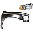 2-Piece Kit, Front, Passenger Side Fender, Includes (1) Fender and (1) Headlight