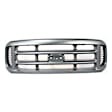 3-Piece Kit, Grille Painted Silver, Includes (1) Fender, (1) Grille, and (1) Headlight