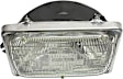 2004 Ford F-350 Super Duty - 3-Piece Kit Grille, Chrome,  Includes (1) Fender, (1) Grille, and (1) Headlight