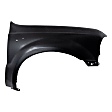 2004 Ford F-350 Super Duty - 3-Piece Kit Grille, Chrome,  Includes (1) Fender, (1) Grille, and (1) Headlight