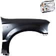 2-Piece Kit, Front, Passenger Side Fender, Includes (1) Fender and (1) Headlight