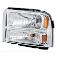 3-Piece Kit, Grille Chrome, Includes (1) Fender, (1) Grille, and (1) Headlight
