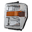 4-Piece Kit Driver and Passenger Side Halogen Headlight, With bulb(s), OE Replacement, CAPA Certified, Includes (2) Fender and (2) Headlight