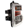 2-Piece Kit Driver Side Halogen Headlight, With bulb(s), OE Replacement, CAPA Certified, Includes (1) Fender and (1) Headlight