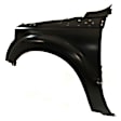 2016 Ford F-250 Super Duty - 5-Piece Kit Grille Shell, Chrome,  Includes (2) Fender, (1) Grille Shell, and (2) Headlight