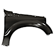 3-Piece Kit, Grille Shell Chrome, Includes (1) Fender, (1) Grille Shell, and (1) Headlight