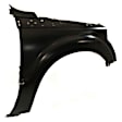 3-Piece Kit, Grille Shell Chrome, Includes (1) Fender, (1) Grille Shell, and (1) Headlight