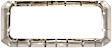 3-Piece Kit, Grille Shell Chrome, Includes (1) Fender, (1) Grille Shell, and (1) Headlight