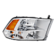 3-Piece Kit, Grille Chrome, For Models With Quad Lights, Includes (1) Fender, (1) Grille Shell and Insert, and (1) Headlight