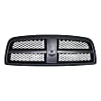 3-Piece Kit, Grille Painted Black, For Models Without Quad Lights, Includes (1) Fender, (1) Grille Shell and Insert, and (1) Headlight