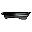 1988 Ford F-250 - 2-Piece Kit Driver Side Halogen Headlight, With bulb(s), OE Replacement,  Includes (1) Fender and (1) Headlight