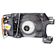 1988 Ford F-250 - 2-Piece Kit Driver Side Halogen Headlight, With bulb(s), OE Replacement,  Includes (1) Fender and (1) Headlight