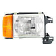 1987 Ford F-150 - 3-Piece Kit Front, Passenger Side Fender, Includes (1) Fender, (1) Grille, and (1) Headlight
