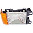 1987 Ford F-150 - 3-Piece Kit Front, Passenger Side Fender, Includes (1) Fender, (1) Grille, and (1) Headlight