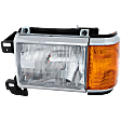 1989 Ford F-150 - 5-Piece Kit Front, Driver and Passenger Side Fender, Extended Cab Pickup, Includes (2) Fender, (1) Grille, and (2) Headlight