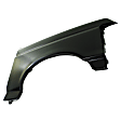 1989 Ford F-150 - 5-Piece Kit Front, Driver and Passenger Side Fender, Extended Cab Pickup, Includes (2) Fender, (1) Grille, and (2) Headlight