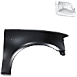 2-Piece Kit, Front, Passenger Side Fender, Includes (1) Fender and (1) Headlight