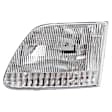 5-Piece Kit, Grille Chrome Shell with Gray Insert, RWD, Includes (2) Fender, (1) Grille, and (2) Headlight