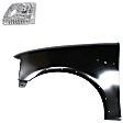 2-Piece Kit, Front, Driver Side Fender, Includes (1) Fender and (1) Headlight