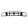 3-Piece Kit, Grille Chrome Shell with Gray Insert, Includes (1) Fender, (1) Grille, and (1) Headlight