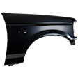 3-Piece Kit, Front, Passenger Side Fender, Old Body Style, Production Date From July 1996, Converts OE Headlights to Lightning Style, Includes (1) Fender, (1) Grille, and (1) Headlight