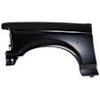 3-Piece Kit, Front, Driver Side Fender, Old Body Style, Production Date From July 1996, Converts OE Headlights to Lightning Style, Includes (1) Fender, (1) Grille, and (1) Headlight