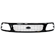 3-Piece Kit, Grille Painted Black Shell with Chrome Insert, Includes (1) Fender, (1) Grille, and (1) Headlight