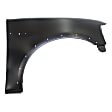 3-Piece Kit, Grille Paintable, Includes (1) Fender, (1) Grille Shell and Insert, and (1) Headlight